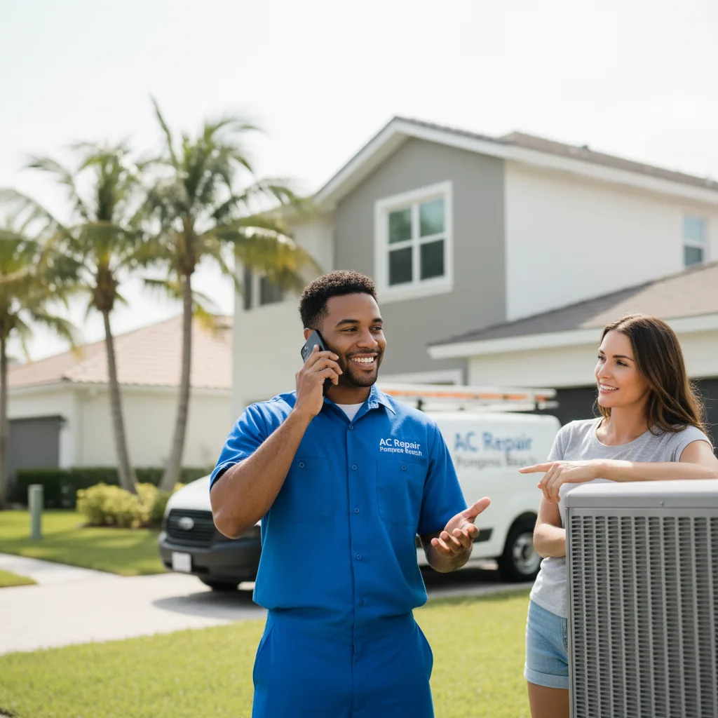 AC Repair Pompano Beach customer support in East Palatka